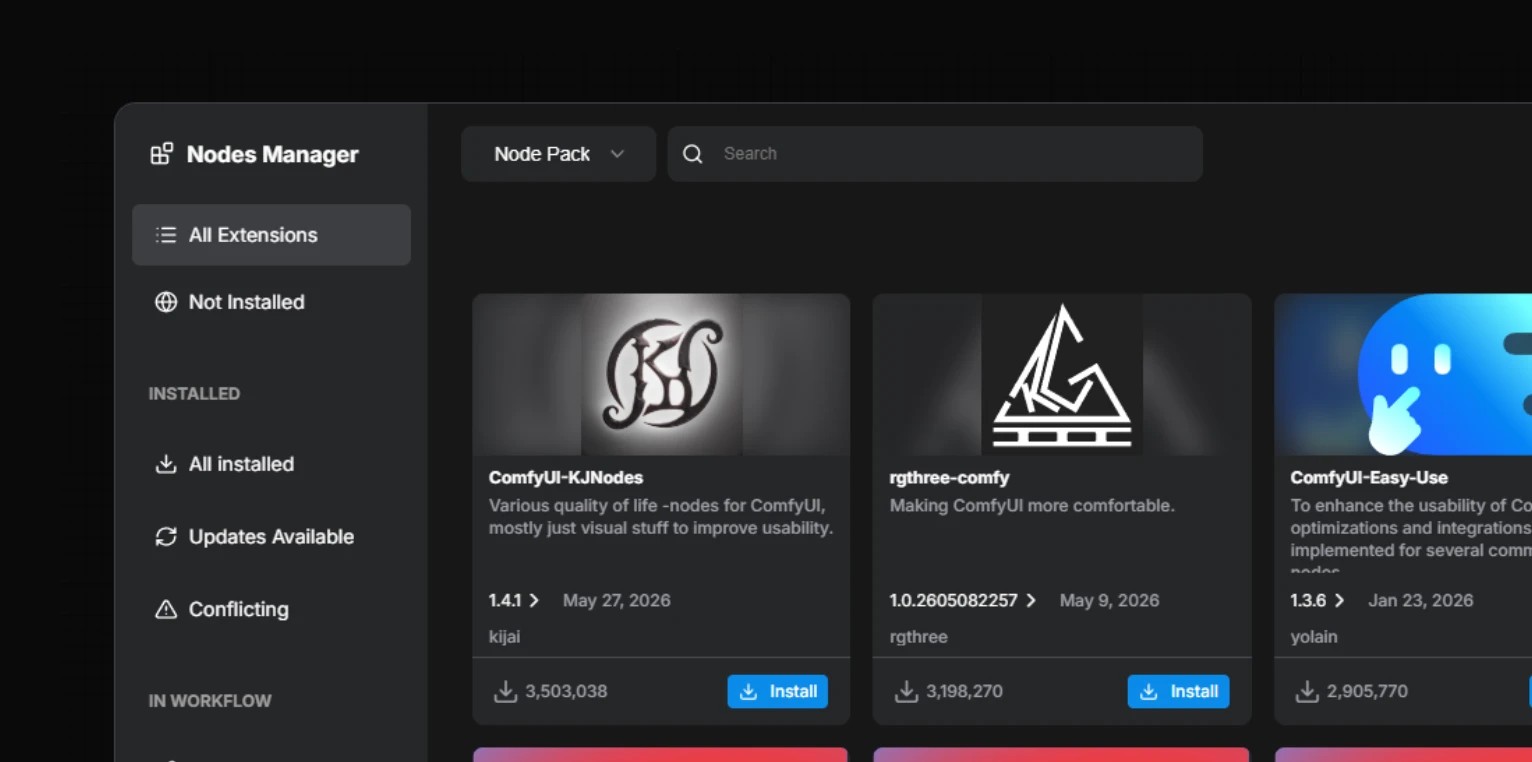 ComfyUI Manager